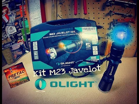 Review Lampe Olight M23 Javelot Kit, PRETAC Wild