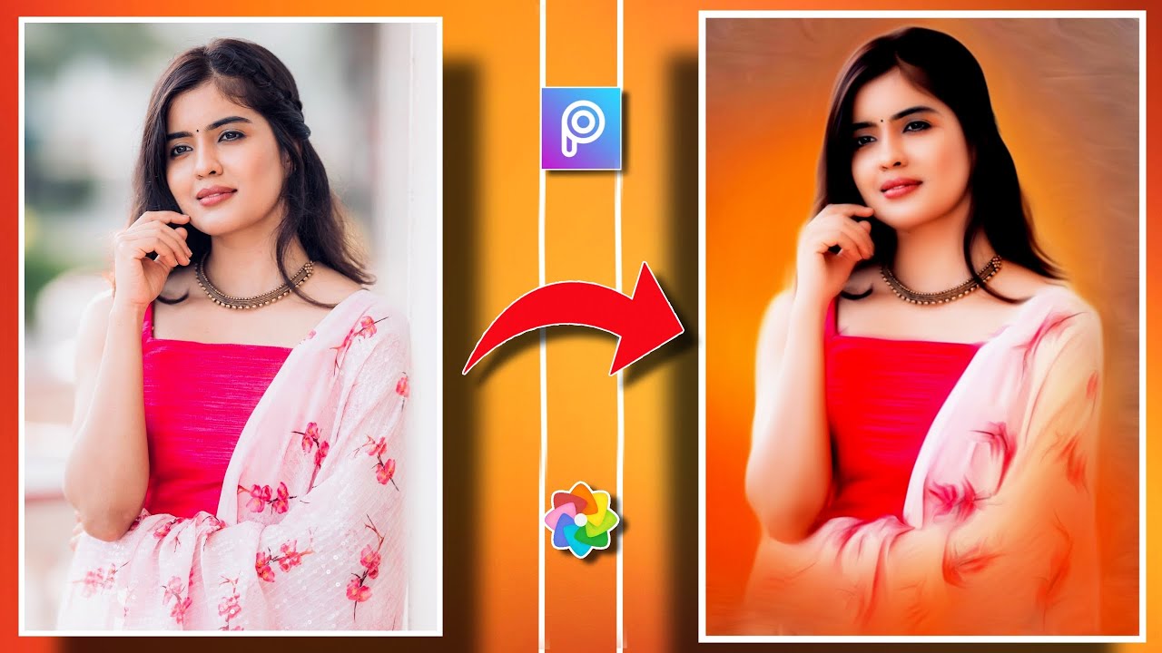 PicsArt Oil Paint Photo Editing Smudge Oil Paint Photo Editing