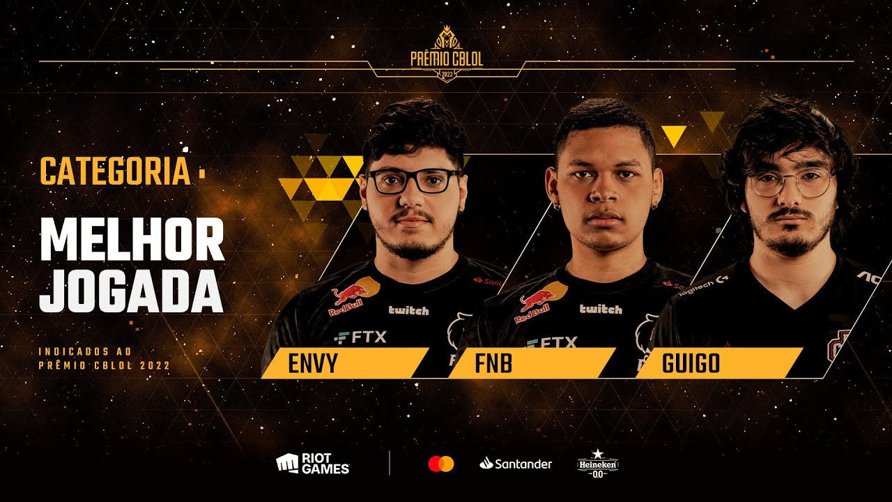Indicados à Categoria Melhor Jogada - Prêmio CBLOL 2022