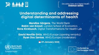 Understanding and addressing digital determinants of health