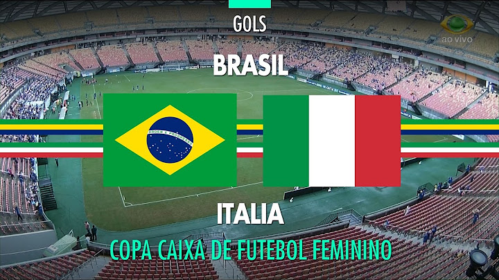 Gols - Brasil 5 x 3 Itália - Copa Caixa Futebol Feminino - 18/12/2016