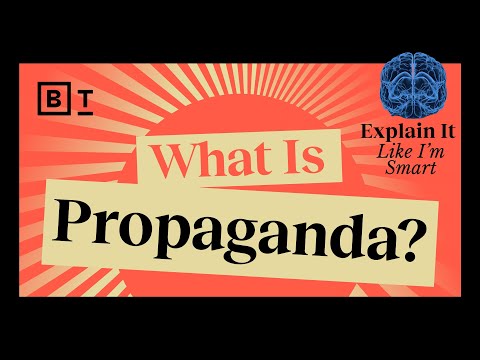 Video: Ce este o persoană propagandistă?