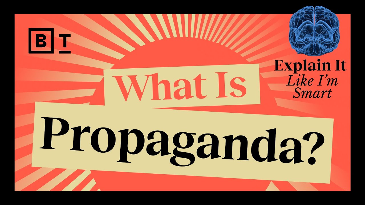 What Is Propaganda? | Jason Stanley | Explain It Like I’M Smart By Big Think