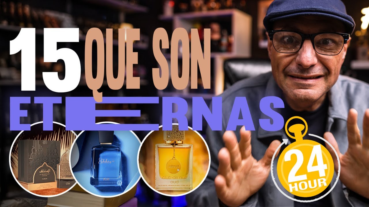 15 perfumes ÁRABES que me DURAN 24 horas