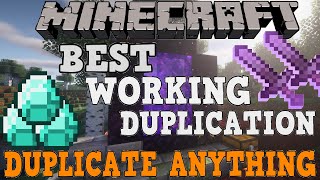 Minecraft Easy Working Duplication Glitch (Bedrock) (Duplicate Anything) by BarnzyMC  2,422 views 5 months ago 2 minutes, 47 seconds