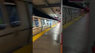 BART Out of Service Train Runs Through Fremont