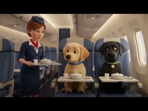 Blondie & Midnight Above the Clouds