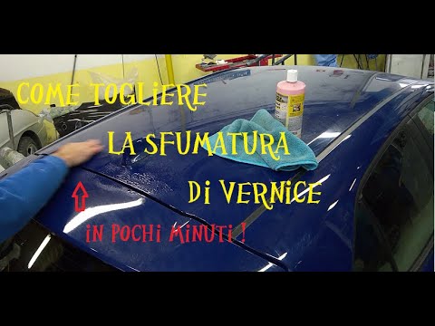 come togliere lo spolvero della vernice | how to remove clear paint dusting