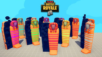 BATTLE ROYALE of 20 SARCOPHAGUS SUMMONS RANDOM UNITS, ONLY ONE SURVIVES | TABS