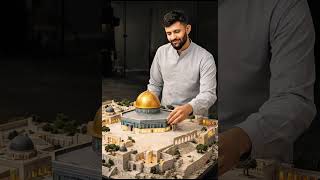 Al-Aqsa Mosque 🕌 | Golden Dome ModelJerusalem’s Iconic Mosque | Full HD Miniature
