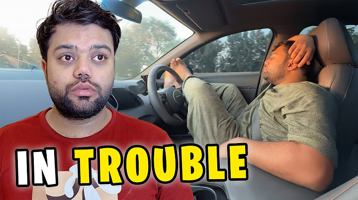 I AM IN TROUBLE 😱 | My Response To Driving Issue !!!