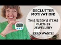Declutter Motivation and tips! What I found this week (clothes, jewellery) Flylady