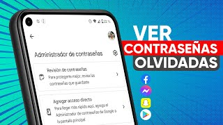 Como Saber las contraseñas guardadas en mi CELULAR 📱