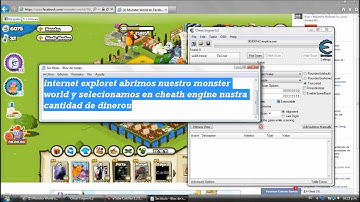 Como Hackear Monster World con Cheat Engine 6.2