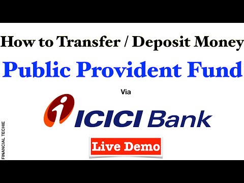 How to Transfer money to PPF Account ICICI Bank| Money Deposit to PPF through I CICI Bank | ENGLISH