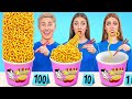 100個重ねフードチャレンジ | キッチンでの面白い状況 Multi DO Challenge