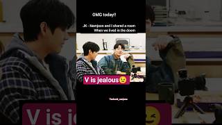 OMG! jealous V😉 TAEKOOK today!!  #bts#kimtaehyung #jungkook #taekook#taekooknewmoments
