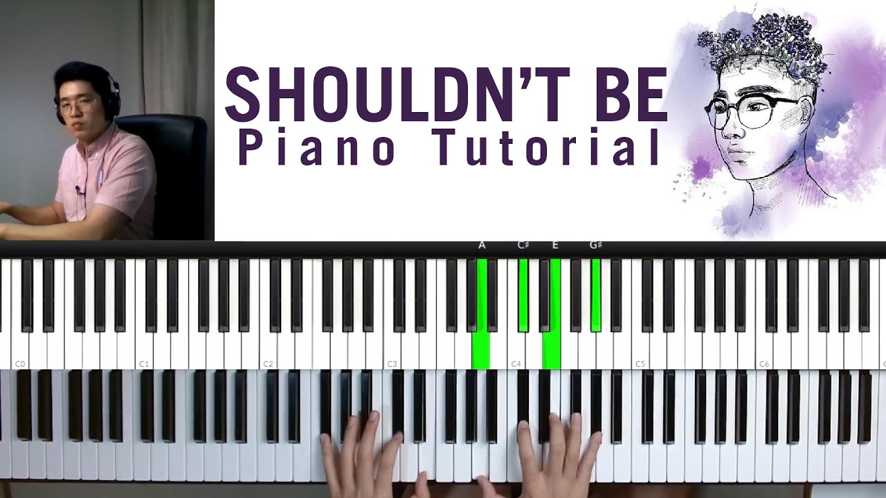 Shouldn't Be Luke Chiang (Piano Tutorial + Not Angka) YouTube