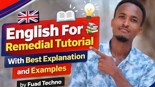 English For Remedial Students Best Explanation and Examples by | Fuad Techno 