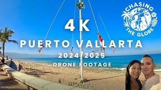 Puerto Vallarta 2024 4K Drone Footage House Music Scenic Film With Edm Music Canto Del Sol
