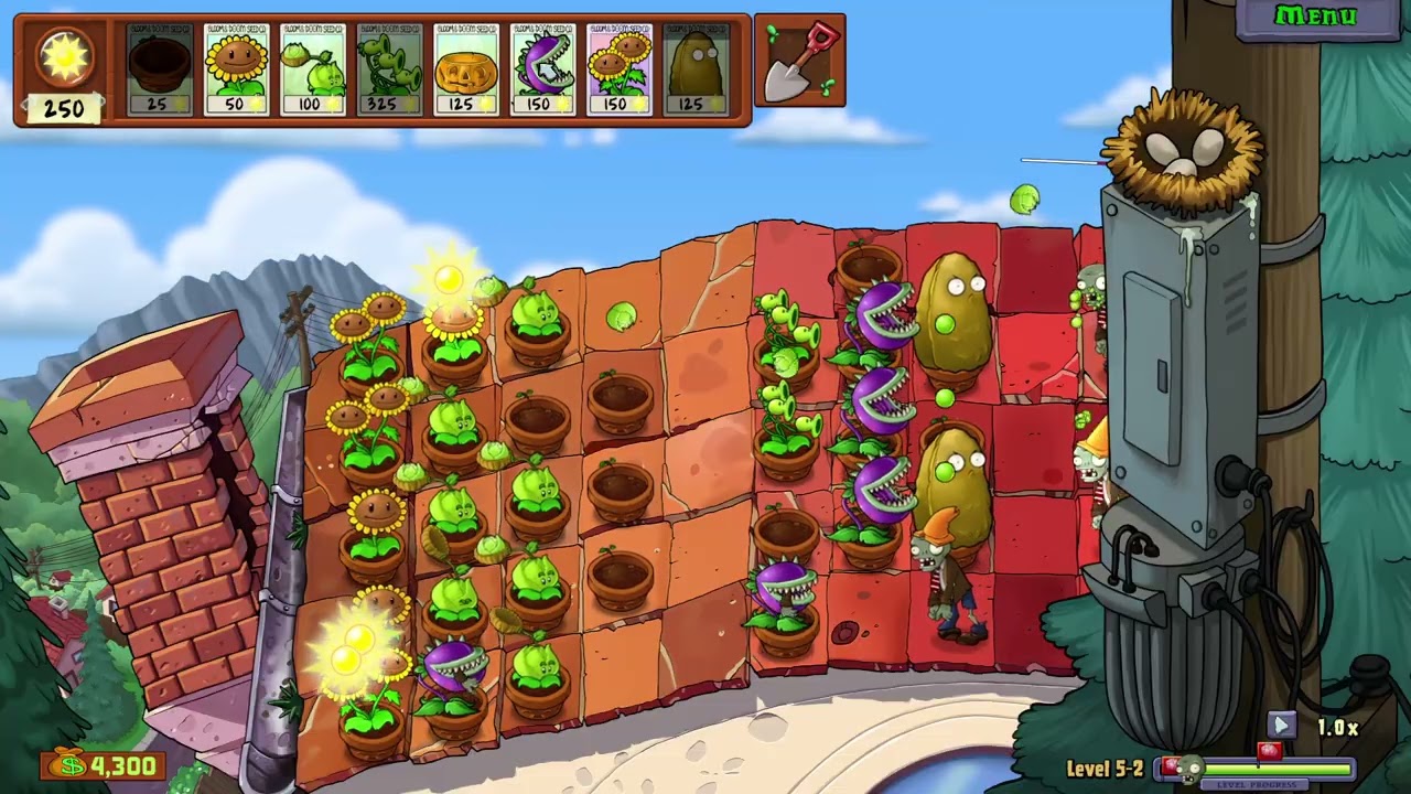 008 Plants vs. Zombies - PvZ Tower Defense