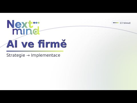 Cover: 🚀 AI ve firmě: Revoluce, nebo budoucnost? Klíče k úspěšné implementaci