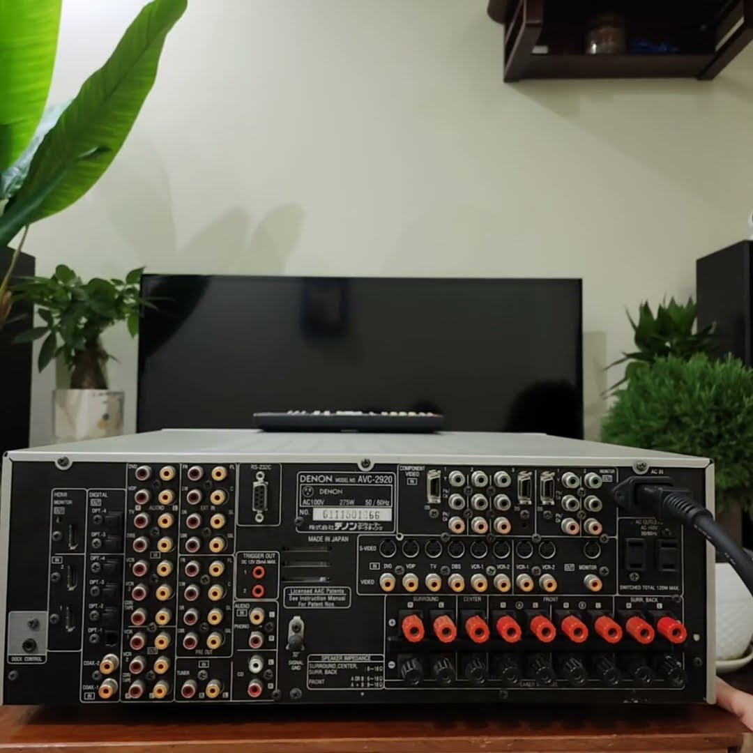 🔥🔥🔥Amply Denon AVC 2920 Made in Japan đẹp leng keg zá 3.x tiệu