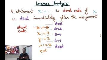 Compiler Design Module 81 : Liveness Property