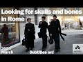 Passeggiata nella zona di via giulia un tempo via magistralis roma 4k 50 fps slow tv