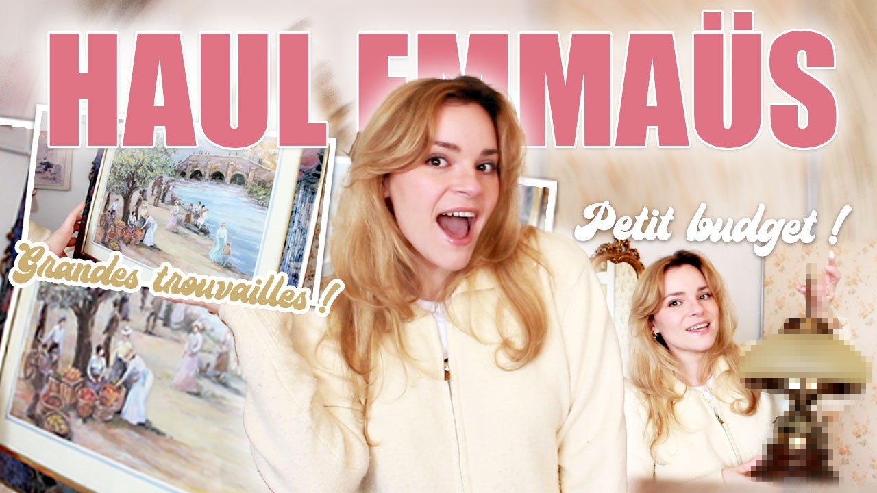 HAUL EMMAÜS ET RÉCUP' MEUBLES, VAISSELLE, DÉCO VINTAGE ET RETRO | JUSTINE DUERRE