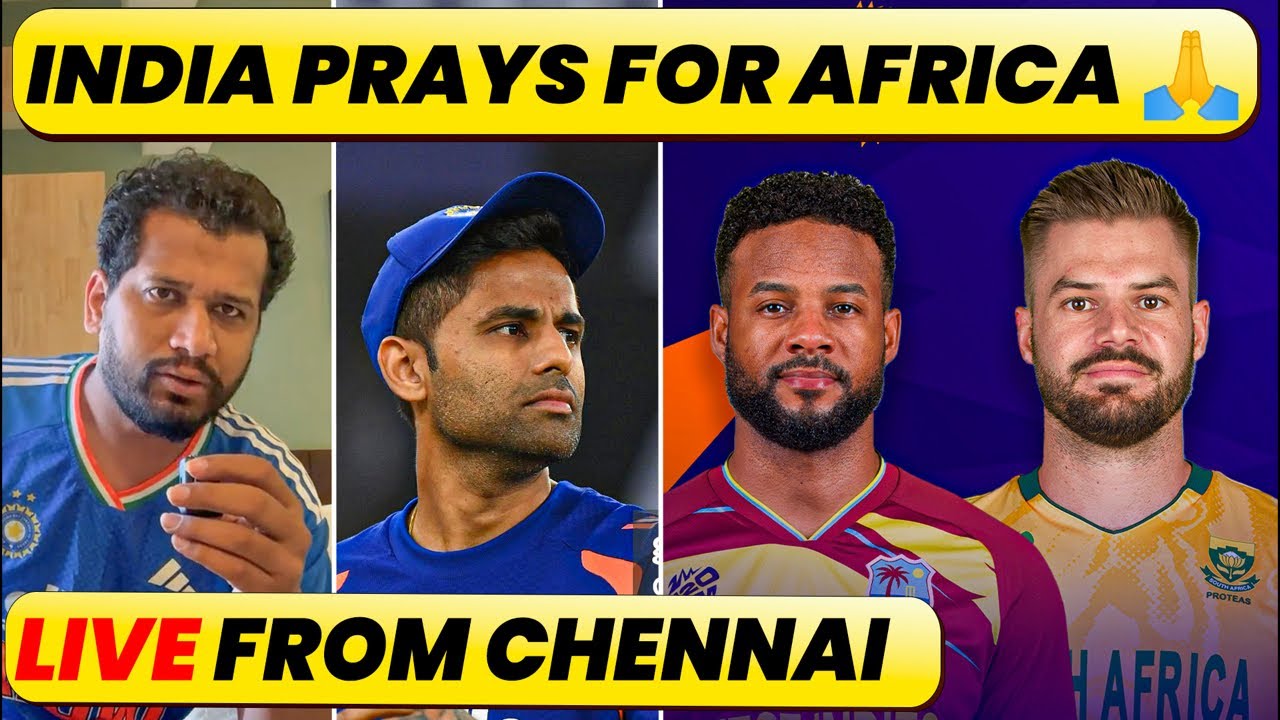 Live From Chennai : All Eyes on SA vs WI, Blockbuster Thursday, We believe in India