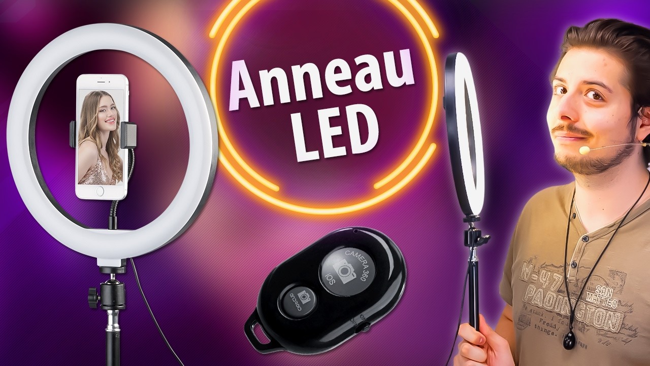 Est-ce qu'un ring light rajeuni et rend vraiment plus beau ? Test et avis [PEARLTV.FR]