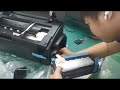 How to disassemble L1800 printer, technical support!