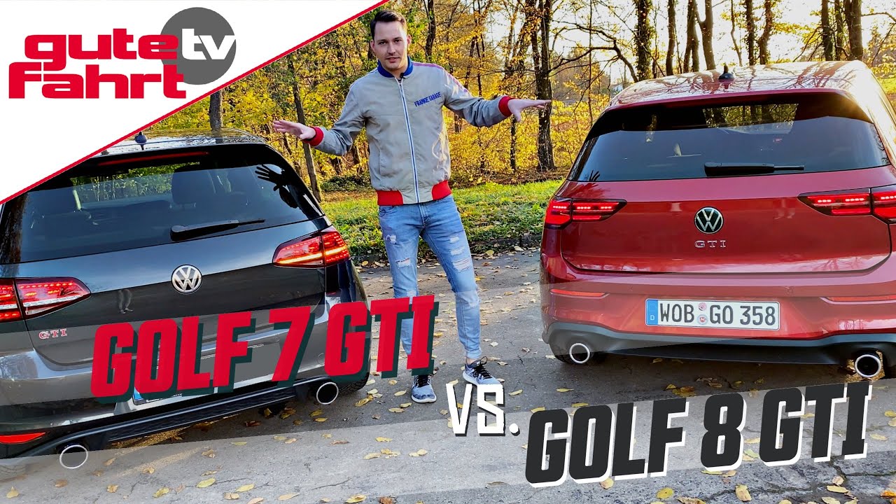 Vw Golf 7 Gti Vs Golf 8 Gti Ist Die Neue Generation Tatsachlich Besser Vergleich Test Review Youtube