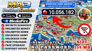 MA 3 PRESIDENT SIMULATOR MOD APK V1.0.107 - UNLIMITED MONEY & FREE SHOPPING TERBARU 2026 screenshot 5