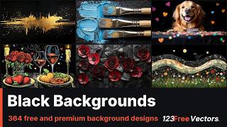 Black Background Images for Your Designs: 364 Free and Premium News