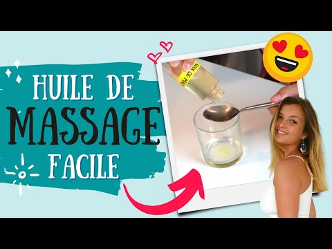 Vidéo: Comment faire de l'huile de massage pour tous les types de peau : 9 étapes