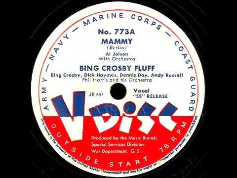 V-Disc 773 Al Jolson, Bing Crosby, Phil Harris, Ji...