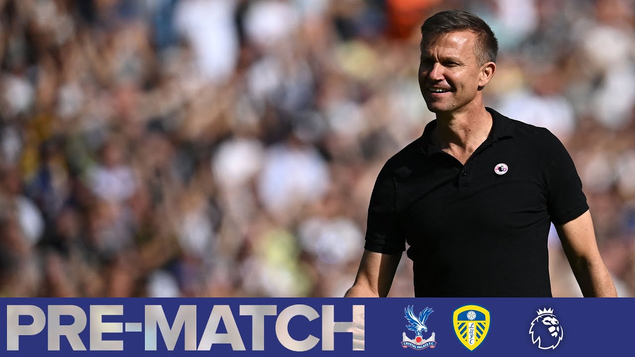 LIVE JESSE MARSCH PRESS CONFERENCE CRYSTAL PALACE v LEEDS UNITED