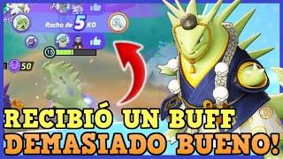 Así de BUENO QUEDÓ TYRANITAR tras el BUFFEO! | Pokémon Unite