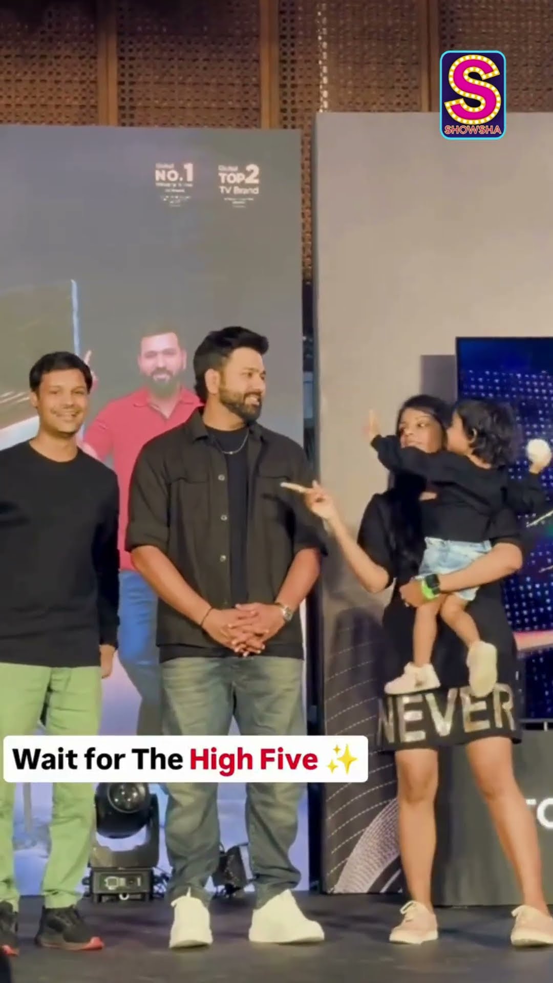 Rohit Sharma Gets The Cutest High Five Of His Life! | Fashion | Cricket | #trending | N18S