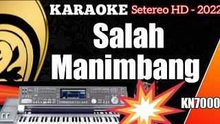 Karaoke Minang Terbaru 2022 || Elsa Pitaloka - Salah Manimbang (Versi Setereo Aljes)