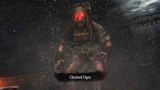 Sekiro: Shadows Die Twice - Chained Ogre Boss Fight