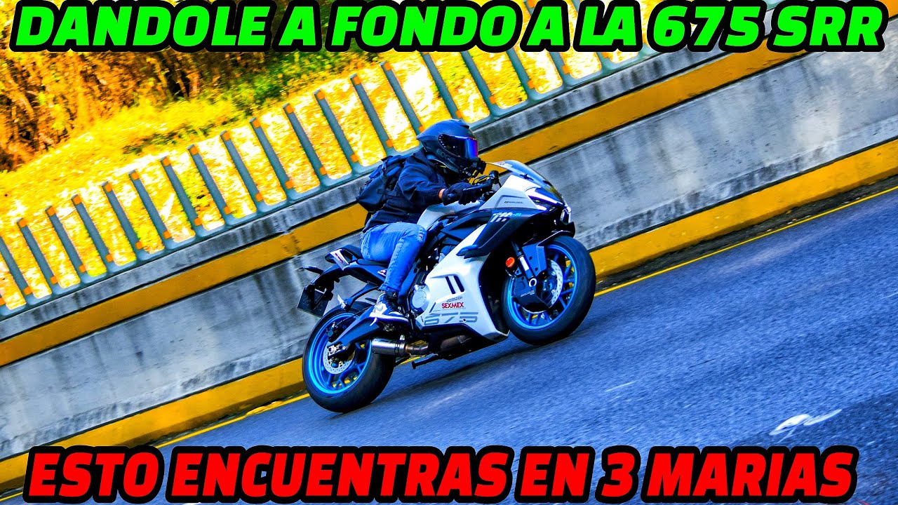 SUBIENDO A FONDO A 3 MARIAS EN MI CFMOTO 675SRR🔥😱LOS AVIONES QUE TE ENCUENTRAS😍DÁNDOLE A FONDO🛩️🏁