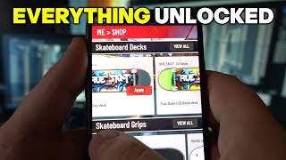 True Skate Glitch - Get All Decks, Grips & Maps - Unlock Everything on True Skate