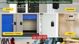 Smart Key Lock Box Tuya Ttlock App Wifi Fechadura Eletronica W... — Hot Deal 2026 | Limited Offer!