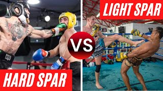 Pros & Cons | Light Sparring vs Hard Sparring
