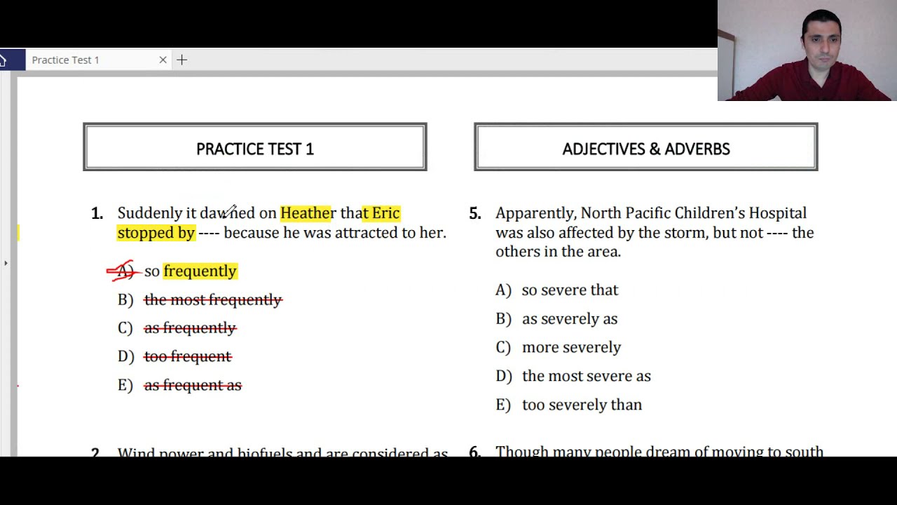 Adjectives & Adverbs: Soru Çözümleri - 1