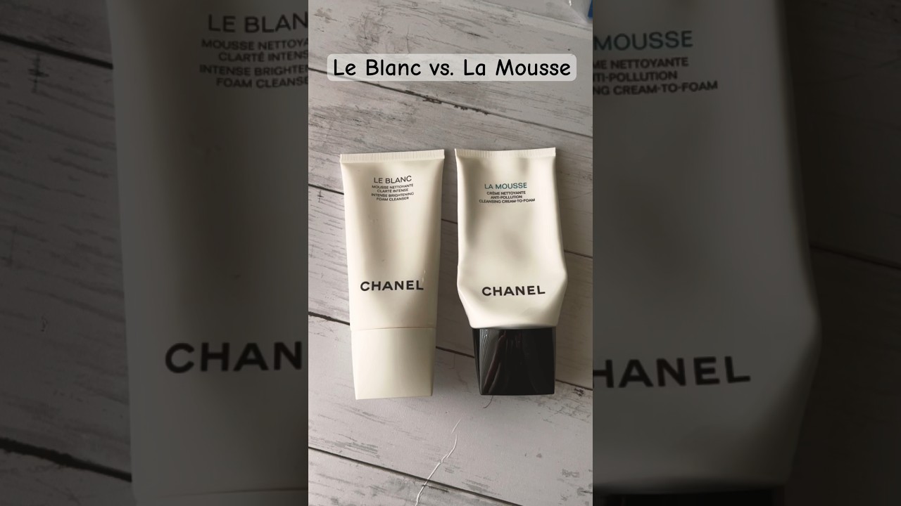 Chanel Le Blanc vs. La Mousse Anti-Pollution Cleanser Showdown