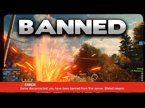 Battlefield 4 BANNED from Official Servers - Salt Included 